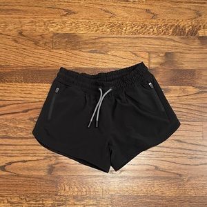 ATHLETA GIRL Black Athletic Shorts - Size Medium 8-10